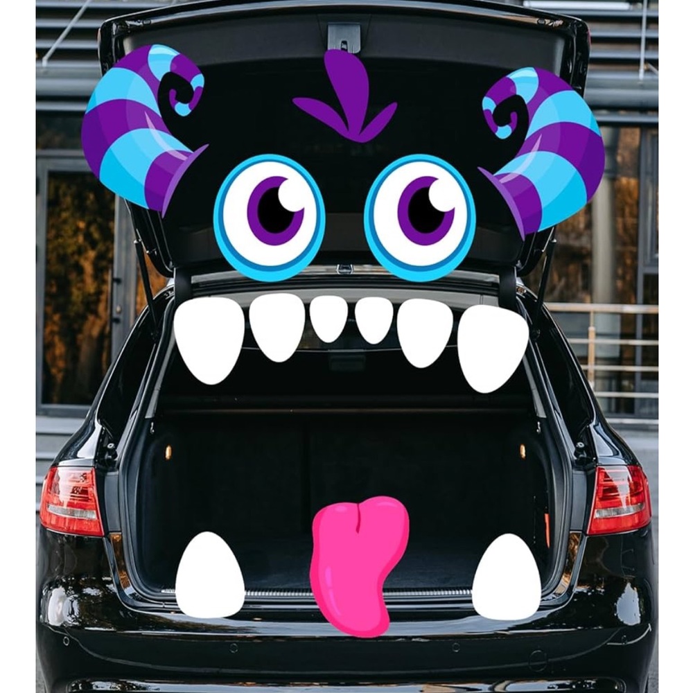 Monster Trunk or Treat Car Decorations